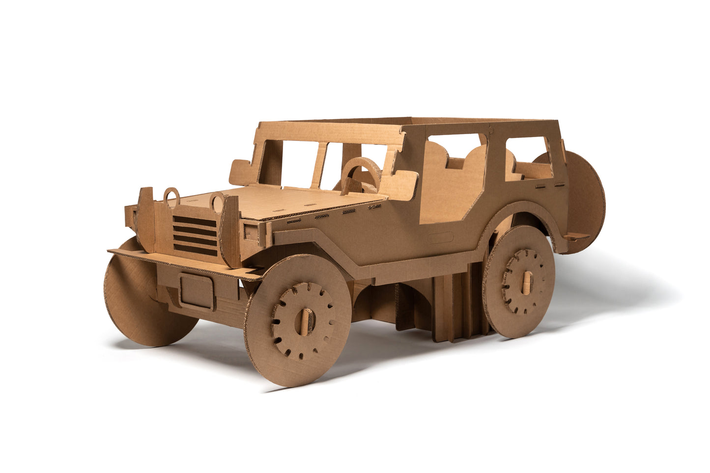 Aventura Safari - Carrito de Cartón