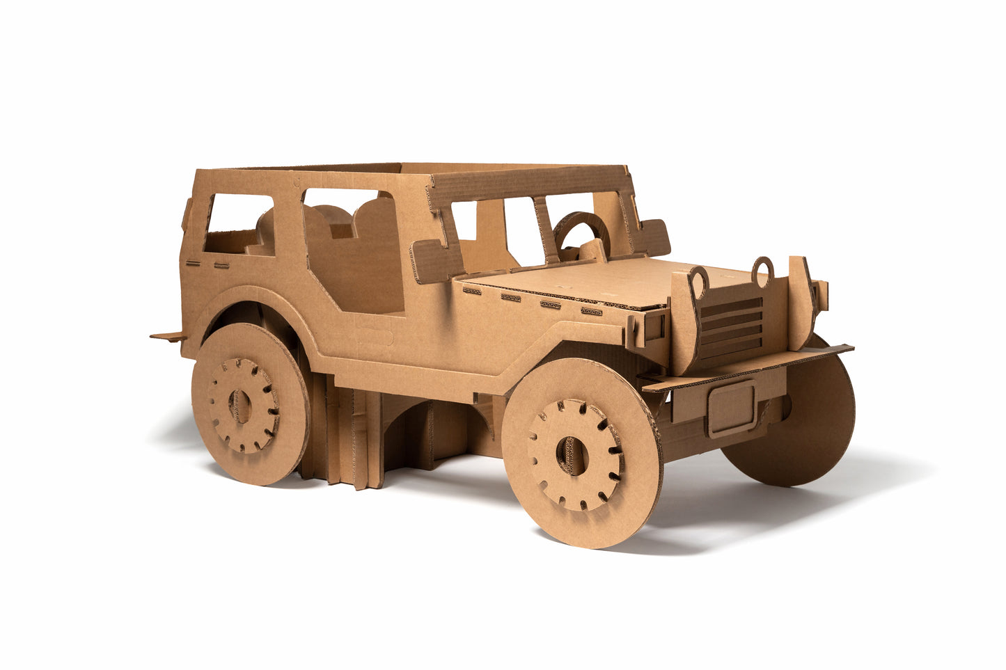 Aventura Safari - Carrito de Cartón